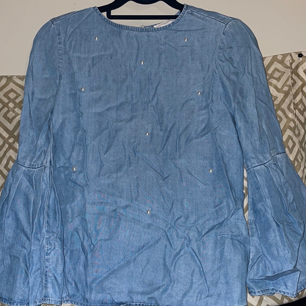 Fall Collection - chambray/Jean top